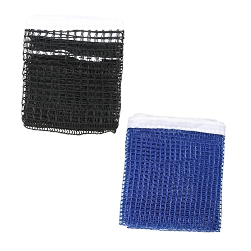 YARNOW 2 Stuks pak pong kinband van de helm fiets sprak tafeltennis paal tafeltennis uitrusting indoor tafeltennisnet tafeltennis net nylon tafeltennisnet vervangen set enkel net haakje