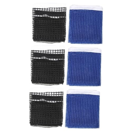 HANABASS 6 Stuks tafeltennistafel voor buiten pong tafel net tafeltennis racket binnen tafel pongballen pak vervangend net voor tafeltennis pong net pingpong set netto- tafeltennis net