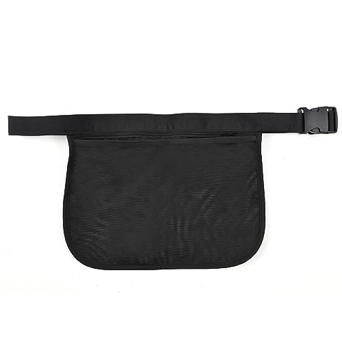 YIWENG Tennisbal Taille Pouch Verstelbare Mesh Fanny Pack Tennisbal Houder Tas voor Vrouwen Mannen, Tennisbal Houder Tas