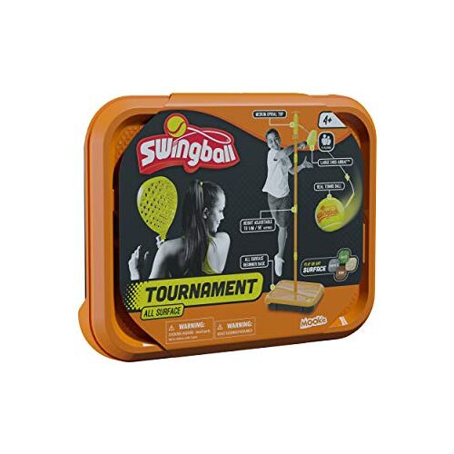 Swingball Draaien   Tennisbalspellen met stalen mast verstelbaar tot 180 cm   2 rackets in padel-stijl en tennisbal   om alleen of met vrienden te spelen   tennisspeelgoed