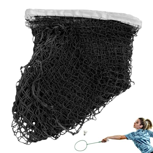 Lumiscent Badmintonnet, opvouwbaar nylon net, draagbaar badmintonnet, badmintonvierkant net, ideaal recreatiesportnet voor tennis, kinderbadminton of volleybal