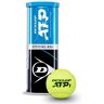 Dunlop ATP-kampioenschap tennisbal — voor klei, hardcourt en gras (1x3 tin)