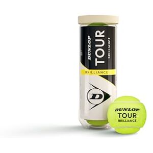 Dunlop Tennisballen - Doos met 3 - Brilliance Dunlop Tennisballen - Doos met 3 - Brilliance