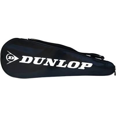 Dunlop Squash Racket Headcover, Zwart Dunlop Squash Racket Headcover, Zwart