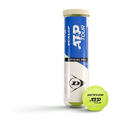 Dunlop Model - Tennisballen - Set van 4 - ATP Tour Kwaliteit Dunlop Model - Tennisballen - Set van 4 - ATP Tour Kwaliteit