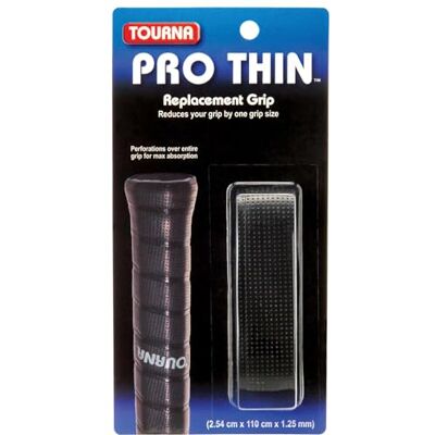 Tourna Unique Uni Pro Thin Surgrips Grip Base Zwart, One Size Tourna Unique Uni Pro Thin Surgrips Grip Base Zwart, One Size