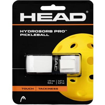 HEAD HydroSorb Pro Pickleball Wit Vervanging Grip Wit HEAD HydroSorb Pro Pickleball Wit Vervanging Grip Wit
