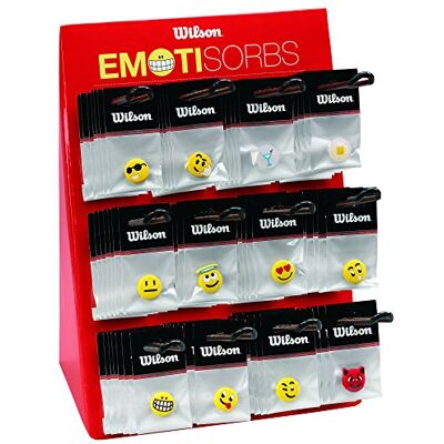 Wilson Emoti Absorptie V2DS - Vibratie demper - Tennis accessoires Wilson Emoti Absorptie V2DS - Vibratie demper - Tennis accessoires
