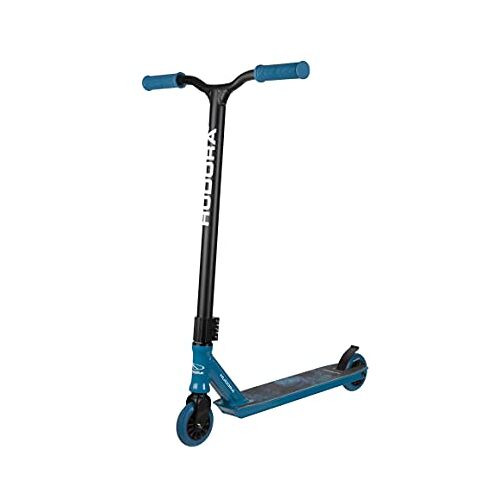 HUDORA Stunt Scooter XQ-12.1, blauw, robuuste stuntstep voor trucs 14062