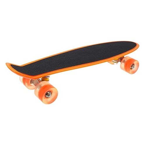 CLISPEED Frosted Skateboard Kleine Visplank Jongen Speelgoed Beginnersskateboard Voor Kinderen Vissen Skateboard Straatskateboard Voor Kinderen Led Bevroren Kleuter Buikspieren