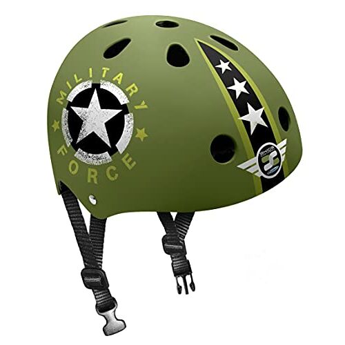 Stamp SKATE HELM met instelbare taille-instellingen (ca. 54-60 cm) SKIDS CONTROL Military