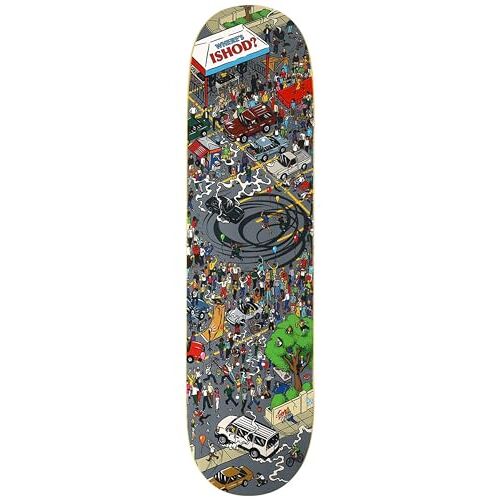 REAL SKATEBOARDS Real Pro Skateboard Deck Waar is Ishod Multi 8.25