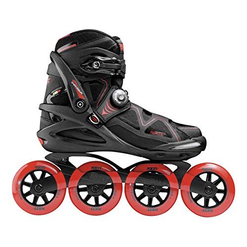 Roces Heren Gymnasium 2.0 TIF Inline Skates, zwart-rood, 45