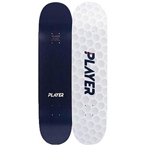 Player Augusta 20 x 80 cm Deck Longboard, volwassenen, uniseks, wit (wit), eenheidsmaat Player Augusta 20 x 80 cm Deck Longboard, volwassenen, uniseks, wit (wit), eenheidsmaat