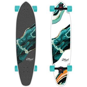 Long Island Teal Kicktail Complete Board, volwassenen, uniseks, meerkleurig, eenheidsmaat Long Island Teal Kicktail Complete Board, volwassenen, uniseks, meerkleurig, eenheidsmaat