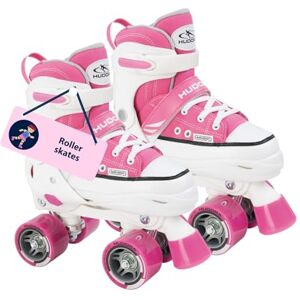 HUDORA - Dívčí kolečkové brusle - pink - size adjustable - roller skates HUDORA - Dívčí kolečkové brusle - pink - size adjustable - roller skates