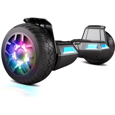 SISIGAD Hoverboard 8.5" Todo Terreno, Estándar de la UE- Bluetooth Integrado con Potente Motor, Monopatín Eléctrico Auto-Equilibrio, Regalo para Adolescentes y Adultos SISIGAD Hoverboard 8.5" Todo Terreno, Estándar de la UE- Bluetooth Integrado con Potente Motor, Monopatín Eléctrico Auto-Equilibrio, Regalo para Adolescentes y Adultos