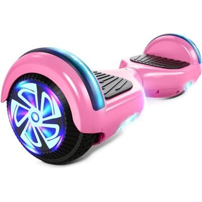 SISIGAD Hoverboard, zelfbalancerende scooter, 6,5 inch, twee wielen, zelfbalancerend, hoverboard met bluetooth-luidspreker en ledverlichting, cadeau voor kinderen SISIGAD Hoverboard, zelfbalancerende scooter, 6,5 inch, twee wielen, zelfbalancerend, hoverboard met bluetooth-luidspreker en ledverlichting, cadeau voor kinderen