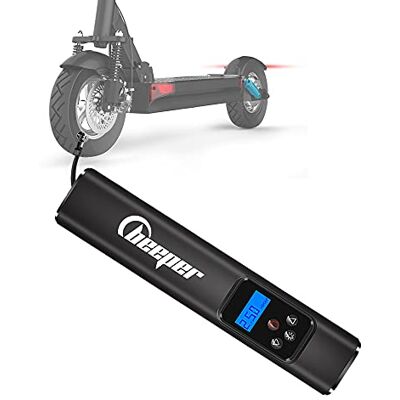 BEEPER ME140 Elektrische luchtpomp voor auto, elektrische step, bal, fiets etc., zwart, 26,7 x 5,2 x 5,5 cm BEEPER ME140 Elektrische luchtpomp voor auto, elektrische step, bal, fiets etc., zwart, 26,7 x 5,2 x 5,5 cm