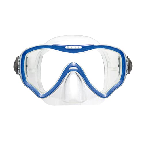 Abysstar Siliconen duikmasker PAPILLON Sr Blue duikmasker