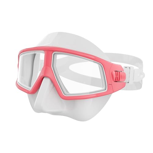 GAOJYLF Duikmasker, anticondens-duikbril, zwembril met anticondens-slagvaste lens, duikmasker anticondens en anti-UV gehard glas F