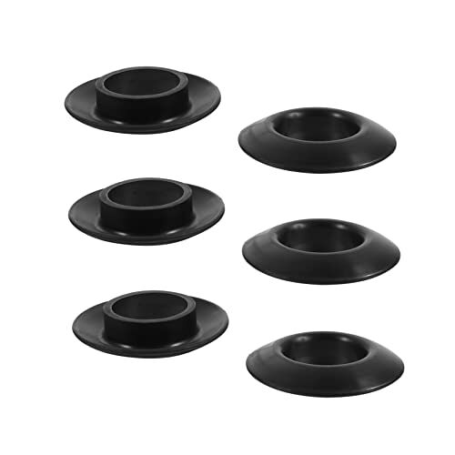 Toddmomy 6 Stuks Paddle Borgring Roeispanen Druppelringen Druppelring Voor Kajak Accessoire Voor Kanovaren Roeispaan Ringen Boot Peddel Druppelringen Plastic Druipend Water Aanvalsboot