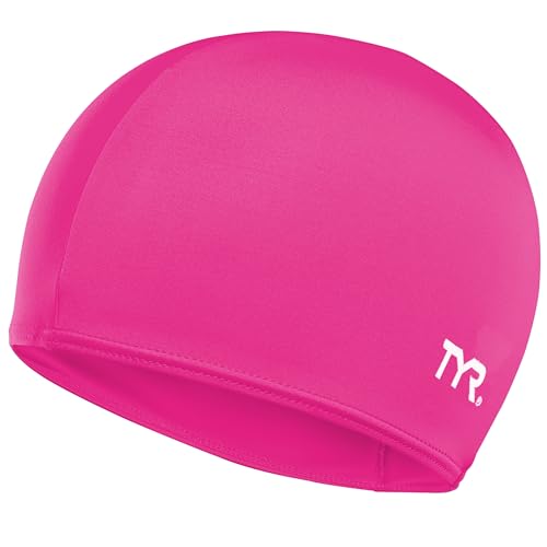 TYR Zwembadmuts voor volwassenen lycra-vezel, roze