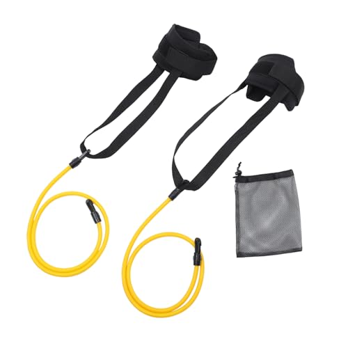 Yardwe 1 Set Zwemweerstandsband Zwemtrainer Riem Zwemband Bungee Oefenapparatuur Voor Kinderen Zwemmen Tether Draagbare Oefenapparatuur Pp Zwemuitrusting Volwassen Kind