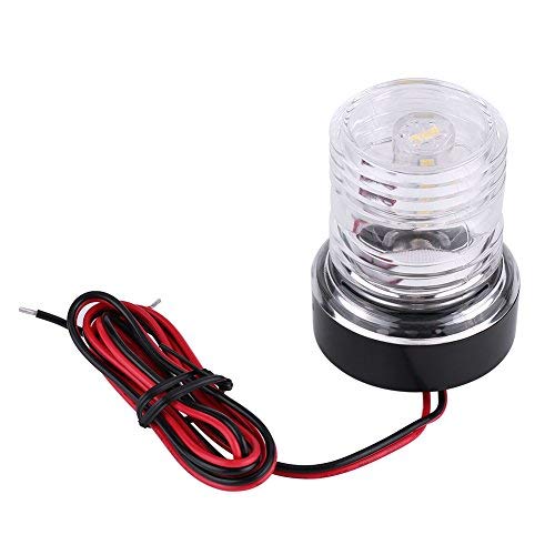 Keenso 12 V Boot Trailer Licht, 12 V Boot Navigatie Lichten Boot LED Navigatie Lichten 360 ° Waterdichte Ronde LED Anker Licht Signaal Licht Boog Lichten Voor Marine Boot Jacht