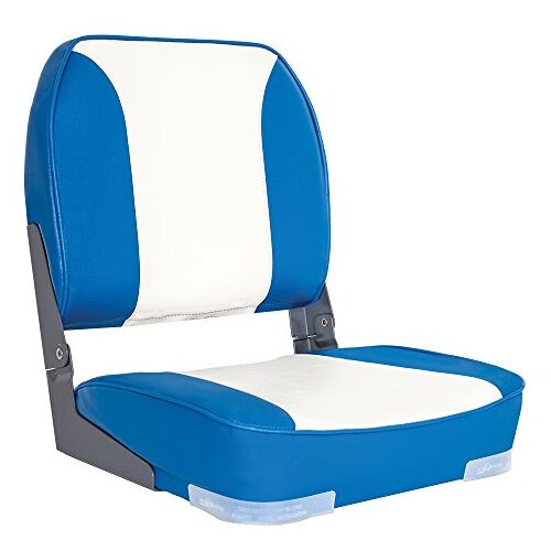 Oceansouth Deluxe opvouwbare bootstoel (Blauw/Wit)