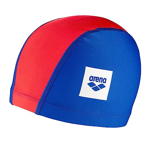 ARENA Uniseks Jeugd Unix Ii Jr Swim Caps, blauw-rood, TU