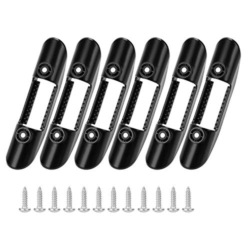 Beelooom 6Pcs Kajak Paddle Houder Clips Kajak Mount Onderdelen Accessoires Voor Kajaks Voor Pelikaan Kajaks Vissen