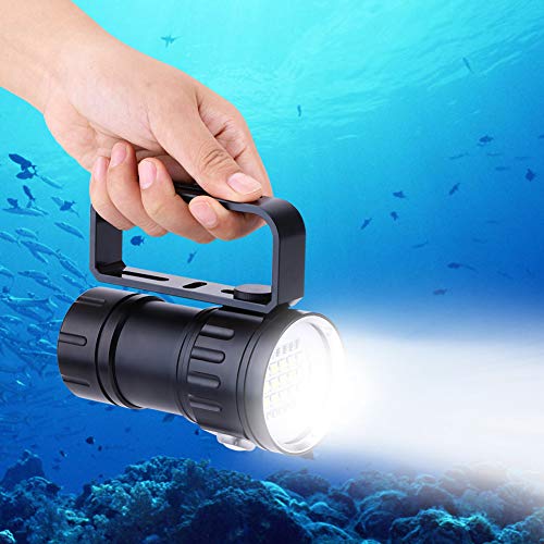 Aigend Duiken zaklamp IPX8 18000lm 500M waterdichte onderwaterzaklamp duiklamp LED boot-licht