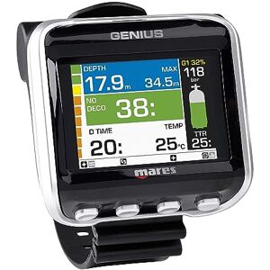 Mares , Dive Computer Genius, Duikcomputer, Bkwh, Unica, Unisex-Volwassene Mares , Dive Computer Genius, Duikcomputer, Bkwh, Unica, Unisex-Volwassene