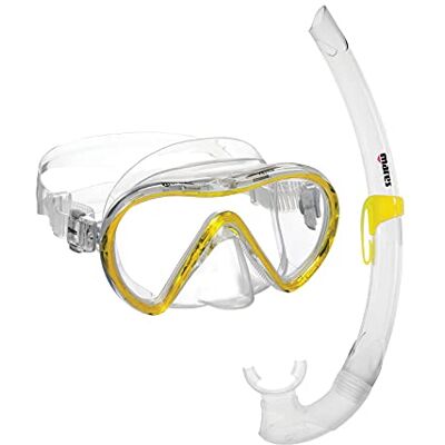 Mares Aquazone Combo Vento, combo bestaande uit masker en snorkel voor volwassenen, uniseks Mares Aquazone Combo Vento, combo bestaande uit masker en snorkel voor volwassenen, uniseks