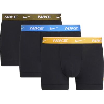 NIKE Trunk 3pk Black uniseks-volwassene Bikini NIKE Trunk 3pk Black uniseks-volwassene Bikini