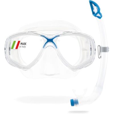 CRESSI Marea Masker of Vip, combiset, masker + snorkelmasker, Mexico, voor duiken en snorkelen, eenheidsmaat, uniseks volwassenen CRESSI Marea Masker of Vip, combiset, masker + snorkelmasker, Mexico, voor duiken en snorkelen, eenheidsmaat, uniseks volwassenen