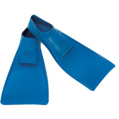 Flipper SwimSafe 1181 zwemvinnen voor tieners en volwassenen, in de kleur blauw, maat 40 41, van natuurlijk rubber, als drijfhulpmiddel bij zwem- en badplezier Flipper SwimSafe 1181 zwemvinnen voor tieners en volwassenen, in de kleur blauw, maat 40 41, van natuurlijk rubber, als drijfhulpmiddel bij zwem- en badplezier