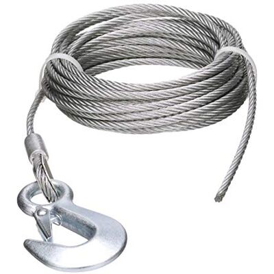 SEACHOICE 50-51181 kabel voor lier, 5 mm x 7,62 m SEACHOICE 50-51181 kabel voor lier, 5 mm x 7,62 m