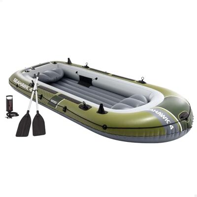 INTEX 66334NP Seahawk 4 Boat Set, 351x145x48cm INTEX 66334NP Seahawk 4 Boat Set, 351x145x48cm