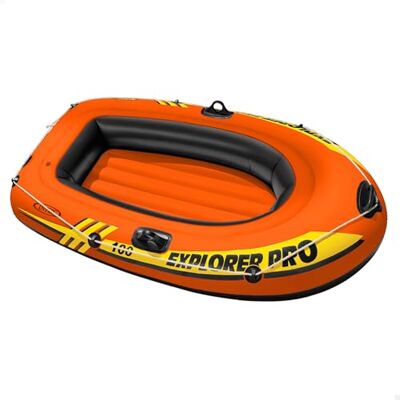 Intex Explorer Pro Inflatable Boat, Boat Only, One Person (160 x 94 x 29 cm) Intex Explorer Pro Inflatable Boat, Boat Only, One Person (160 x 94 x 29 cm)