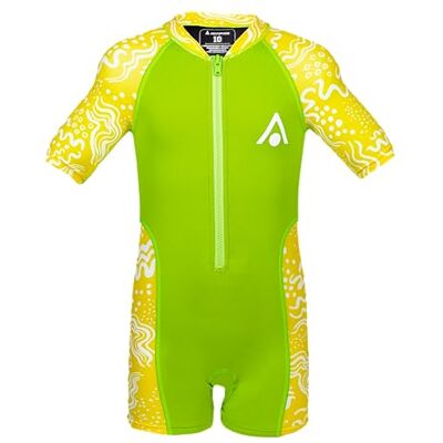 Aqua Sphere AQUASPHERE Stingray Jumpsuits voor jongeren, uniseks, groen, 6 Aqua Sphere AQUASPHERE Stingray Jumpsuits voor jongeren, uniseks, groen, 6