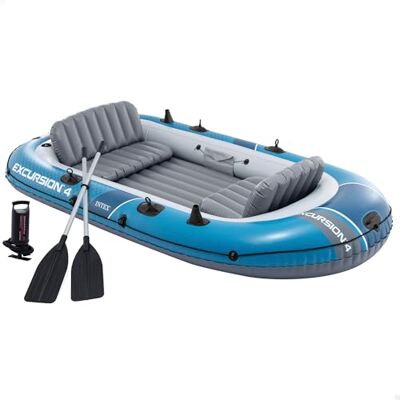 INTEX 66324NP Excursion 4 Boat Set, 315x165x43cm INTEX 66324NP Excursion 4 Boat Set, 315x165x43cm