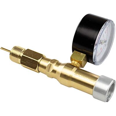 SALVIMAR Manometer Pro, uniseks, volwassenen, messing, 0/40 bar SALVIMAR Manometer Pro, uniseks, volwassenen, messing, 0/40 bar