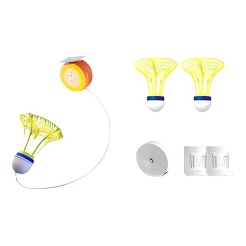 Tlily Badminton-trainerset voor beginner in Badminton, geïllustreerd. Gemaakt van ABS voor gebruik binnenshuis door beginners.