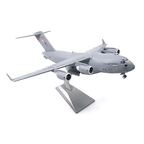 PUCIO Vliegtuig Model Diecast Vliegtuigen Schaal 1/200 US Air Force C-17 Global Overlord Transport Vliegtuigen Fighter Vliegtuigen Model