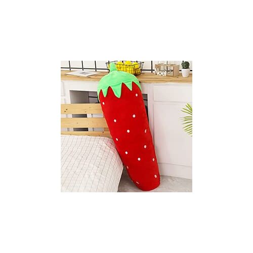 GagaLu Pluche groente- en fruitplant, gigantische knuffel, slaapbeenkussen, aardbei, ananas, cactus, maïs, wortel 45cm 5