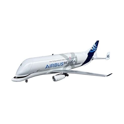 FMOCHANGMDP Aircraft Alloy Die Cast Model, 1/400 schaal Belugaxl 6 A330-743L-model, speelgoed voor volwassenen en decoraties, 6,3 x 5,8 inchs