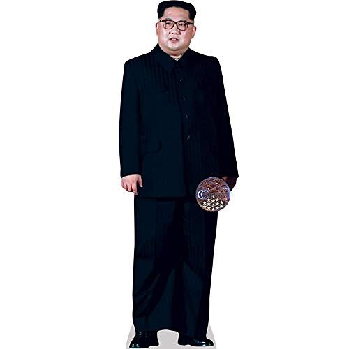 Celebrity Cutouts Kim Jong-un (Black Suit) Levensgrote Knipsels