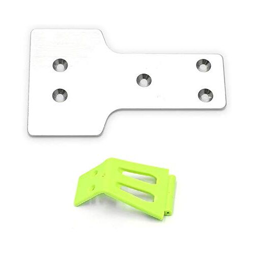 Karriter 12428-0364 Voorste Bodembescherming Aluminium en Voorbumper voor 12428 12427 RC Auto Onderdelen